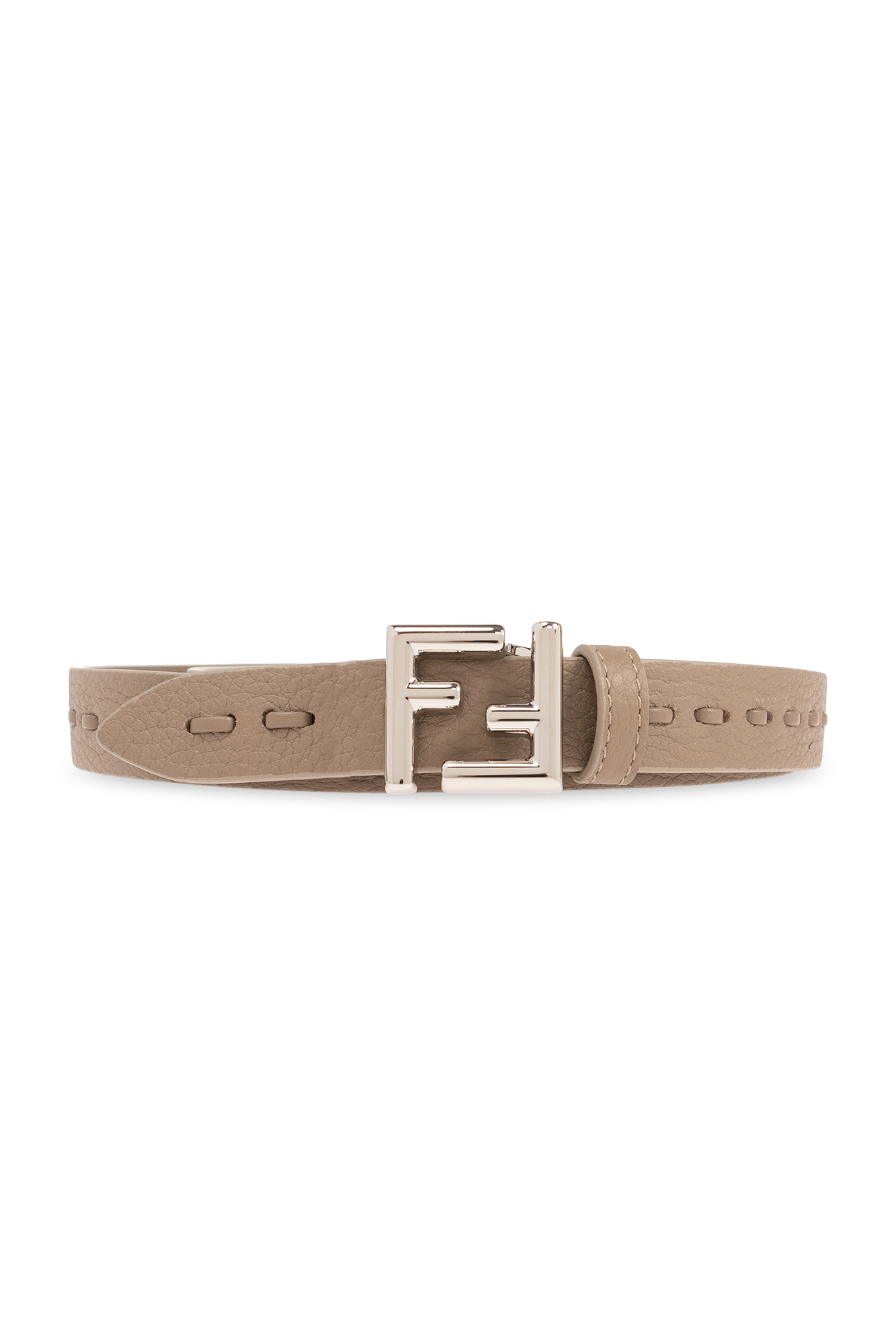 Fendi grey outlet belt